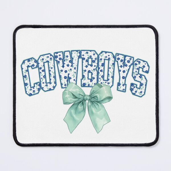 Item preview, Cowboys Coquette Bow designed and sold by RockTheFeal.