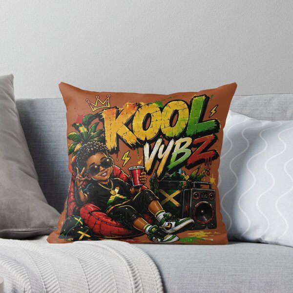 Item preview, Kool Vybz Reggae Island Vibe Chill Kid Graphic Art designed and sold by digitalbob60.