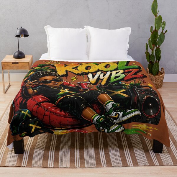 Item preview, Kool Vybz Reggae Island Vibe Chill Kid Graphic Art designed and sold by digitalbob60.
