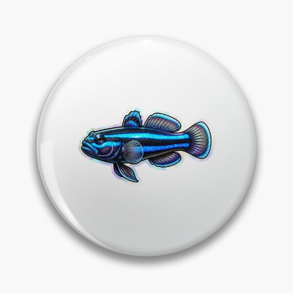 Item preview, Arte de peces de arrecife al estilo de la galaxia del gobio neón designed and sold by KenworksDigital.