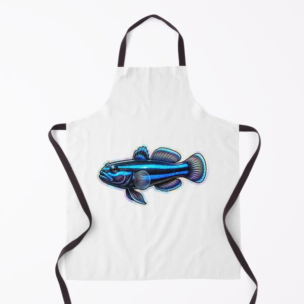 Item preview, Neon Goby Galaxy Style Reef Fish Art designed and sold by KenworksDigital.
