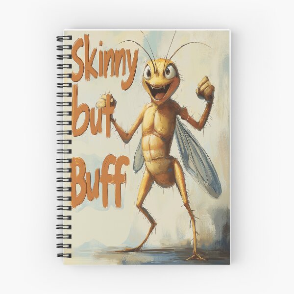 Item preview, Skinny But Buff Mosquito – Funny Insect designed and sold by JanChryzostom.