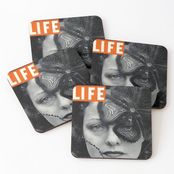 Item preview, Life Magazine Cover Vintage Girls Ladies Women Wall Art Poster Print Tee Cushion Mug Shirt designed and sold by Cool Robot Bro..