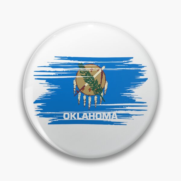 Item preview, Oklahoma Distressed Flag Veteran Gift Military Pride OK designed and sold by shitpostee.