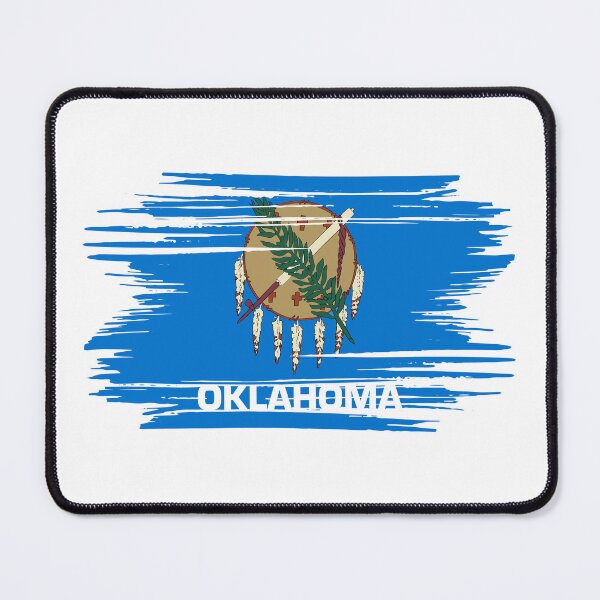 Item preview, Oklahoma Distressed Flag Veteran Gift Military Pride OK designed and sold by shitpostee.