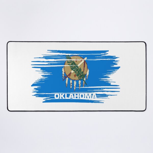 Item preview, Oklahoma Distressed Flag Veteran Gift Military Pride OK designed and sold by shitpostee.