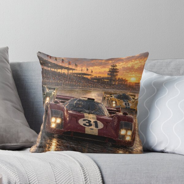 Item preview, Vintage Endurance Race - Historic Golden Hour Motorsport Art Poster designed and sold by AgdBol.