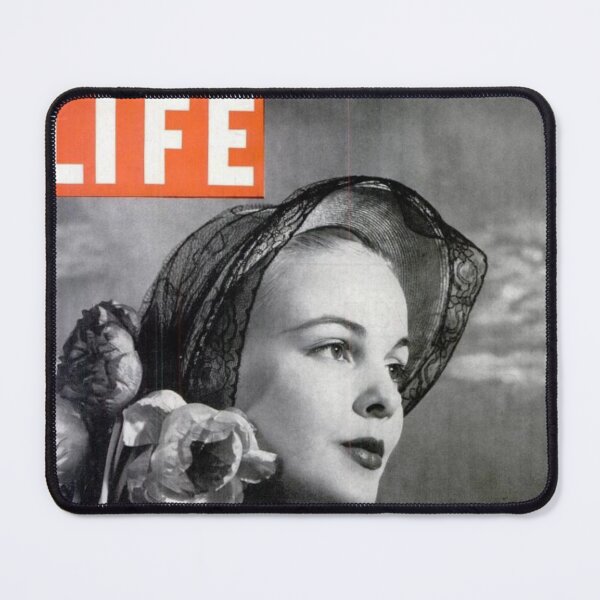 Item preview, Life Magazine Cover Vintage Girls Ladies Women Wall Art Poster Print Tee Cushion Mug Shirt designed and sold by Cool Robot Bro..