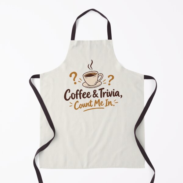 Item preview, Coffee & Trivia Count Me In – Funny Coffee Lover Quiz Design designed and sold by Verycutethings.