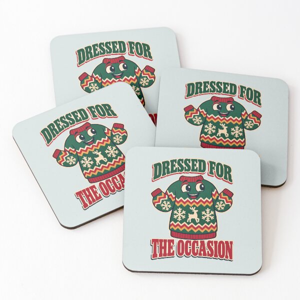 Item preview, Dressed for the Occasion – Proud Ugly Christmas Sweater designed and sold by  MAD's Recreation Studio.