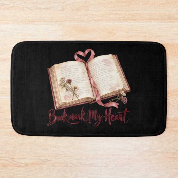 Item preview, Bookmark My Heart Romantic Watercolor Books designed and sold by Ela-graphicwiz.