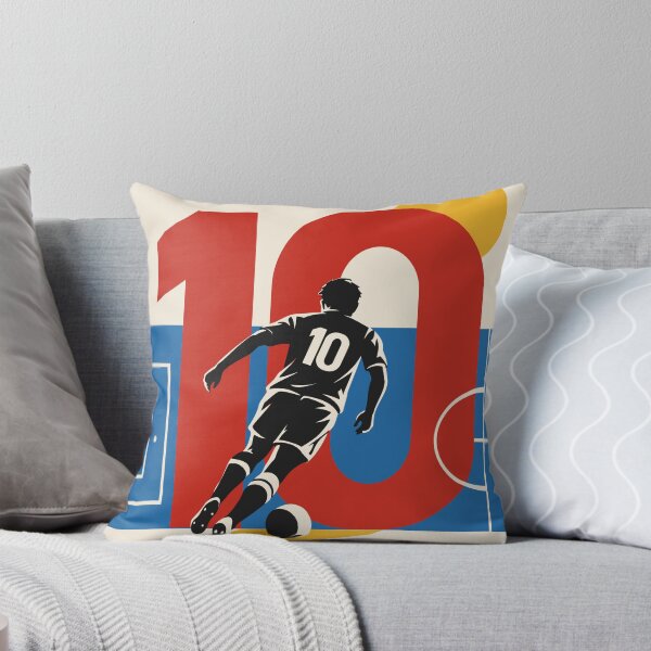 Item preview, Number 10 Football Art Print, Soccer Player Print, Bauhaus Football Art, Number 10 Soccer Decor, Football Gift, Sports Room Print designed and sold by Studio pod Burom.