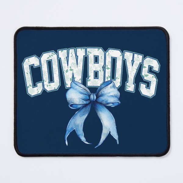 Item preview, Cowboys Blue Coquette Bow designed and sold by RockTheFeal.