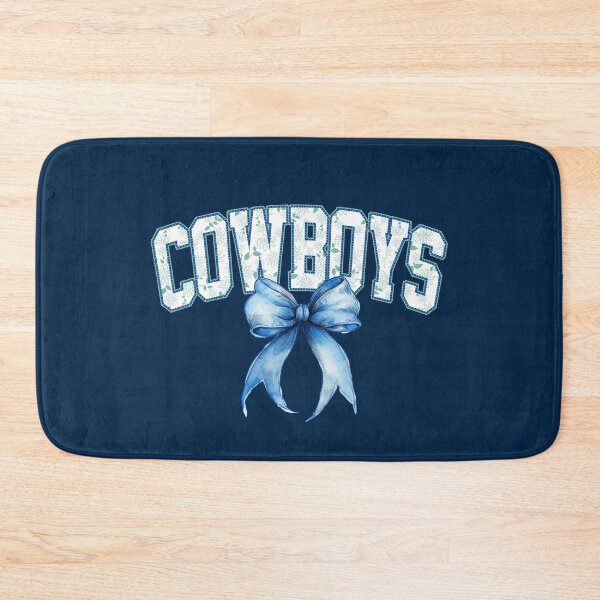 Item preview, Cowboys Blue Coquette Bow designed and sold by RockTheFeal.