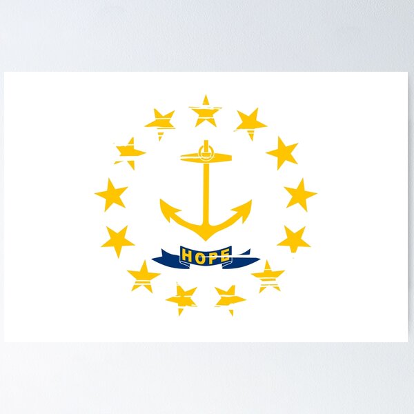 Item preview, Rhode Island Distressed Flag Veteran Gift Military Pride RI designed and sold by shitpostee.