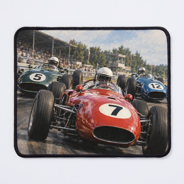 Item preview, Vintage Grand Prix Racing - Classic Retro Open Wheel Motorsport Art Poster designed and sold by AgdBol.