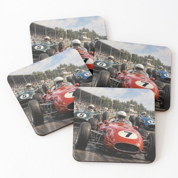 Item preview, Vintage Grand Prix Racing - Classic Retro Open Wheel Motorsport Art Poster designed and sold by AgdBol.