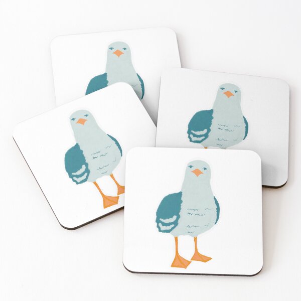 Item preview, Curious seagull designed and sold by Skketche.
