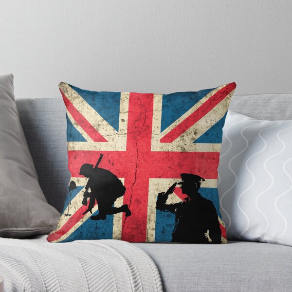 Item preview, Union Jack Flag with Remembrance Theme  designed and sold by AndysTeeShop.