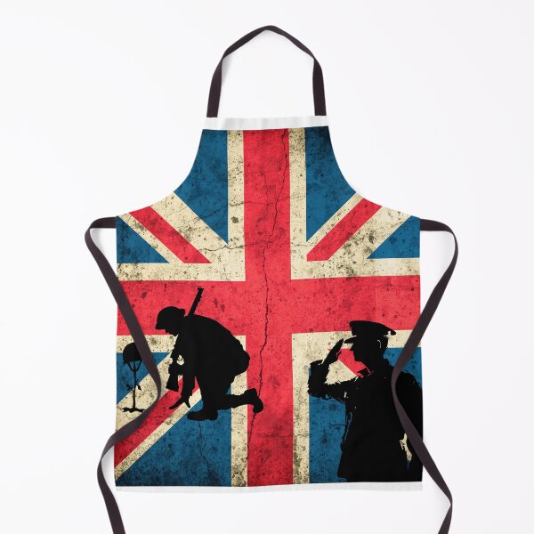 Item preview, Union Jack Flag with Remembrance Theme  designed and sold by AndysTeeShop.
