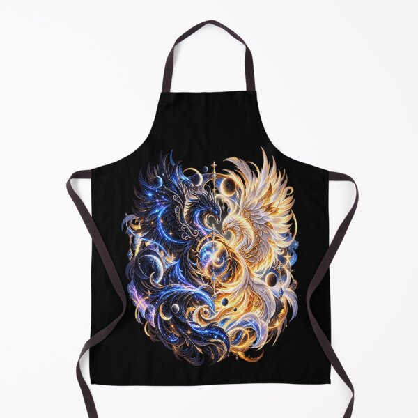 Item preview, Cosmic Balance Phoenix – Light and Shadow designed and sold by TroviTutto.