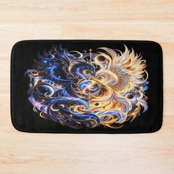 Item preview, Cosmic Balance Phoenix – Light and Shadow designed and sold by TroviTutto.