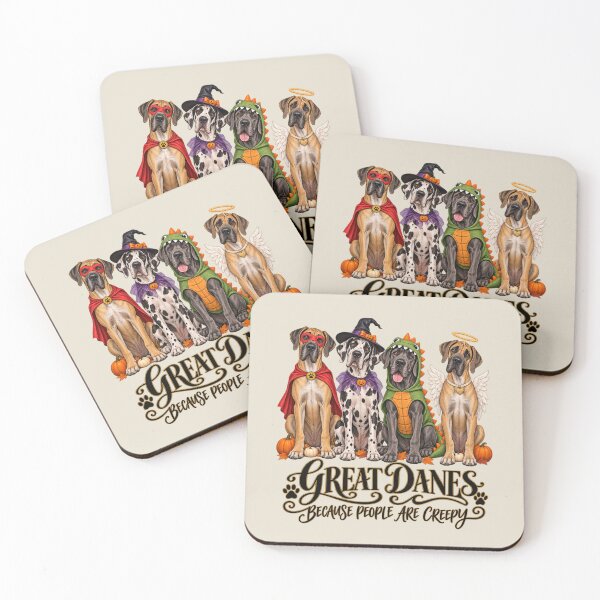 Item preview, Great Danes Because People Are Creepy Halloween Dog Owner designed and sold by AmiGraph.