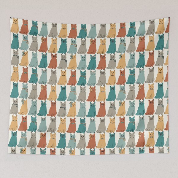 Item preview, Emerson Cats designed and sold by Willow & Grace Designs.