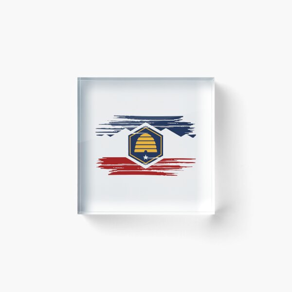 Item preview, Utah Distressed Flag Veteran Gift Military Pride UT designed and sold by shitpostee.