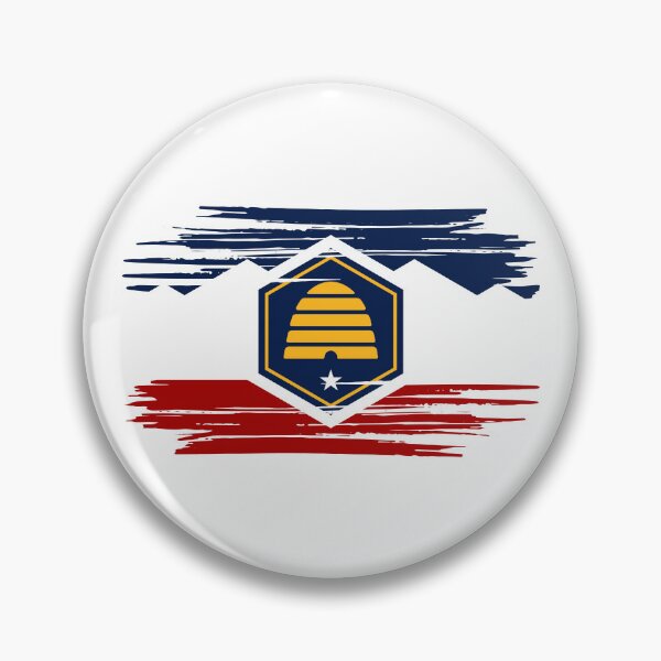 Item preview, Utah Distressed Flag Veteran Gift Military Pride UT designed and sold by shitpostee.