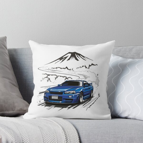 Item preview, Nissan Skyline R Classic Japanese Sports Car Illustration designed and sold by ABDELAZIZ SEFFAL.
