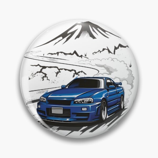 Item preview, Nissan Skyline R Classic Japanese Sports Car Illustration designed and sold by ABDELAZIZ SEFFAL.