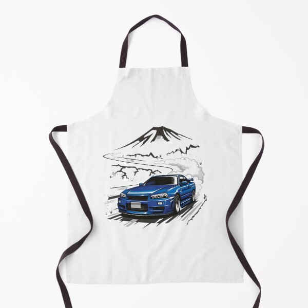 Item preview, Nissan Skyline R Classic Japanese Sports Car Illustration designed and sold by ABDELAZIZ SEFFAL.
