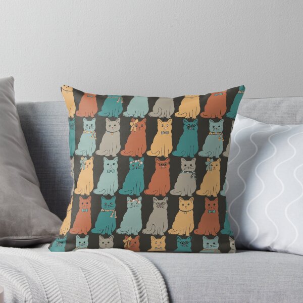Item preview,  Emerson Cats - dark designed and sold by Willow & Grace Designs.