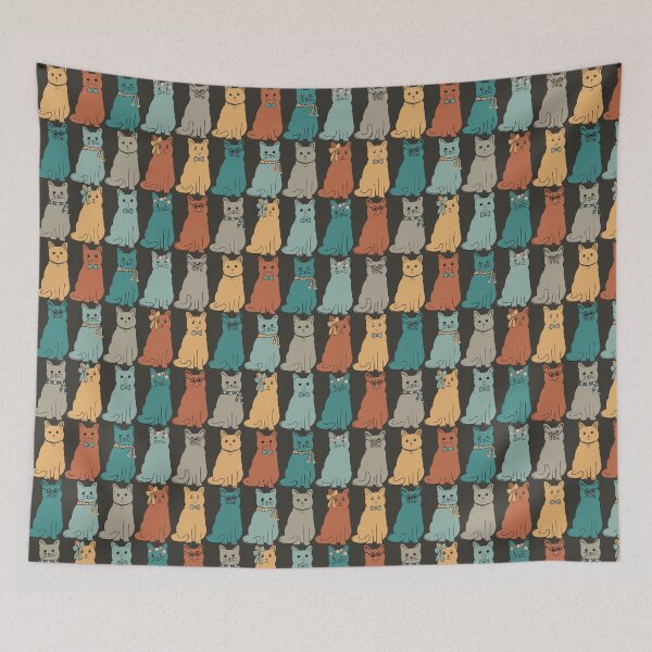 Item preview,  Emerson Cats - dark designed and sold by Willow & Grace Designs.