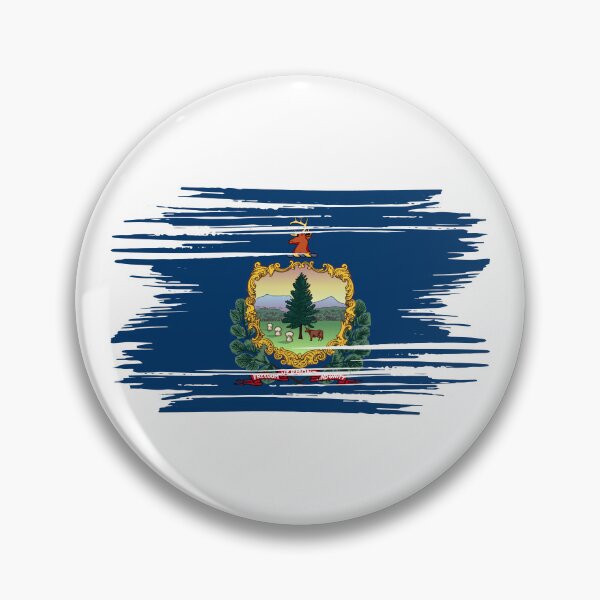 Item preview, Vermont Distressed Flag Veteran Gift Military Pride VT designed and sold by shitpostee.