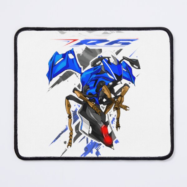 Item preview, Yamaha YZF R Inspired Blue Racing Motorcycle Design for Enthusiasts designed and sold by SirErnest.