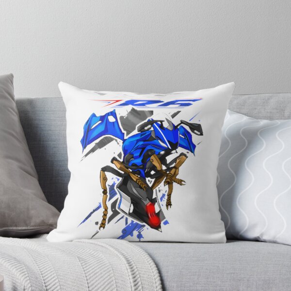 Item preview, Yamaha YZF R Inspired Blue Racing Motorcycle Design for Enthusiasts designed and sold by SirErnest.