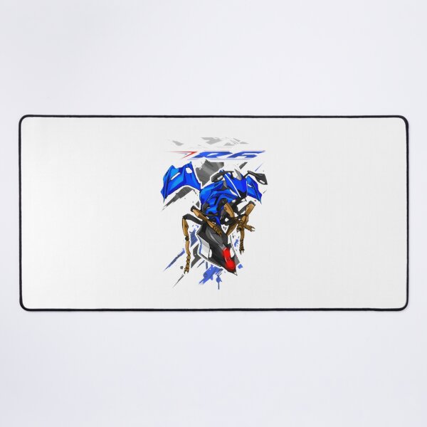 Item preview, Yamaha YZF R Inspired Blue Racing Motorcycle Design for Enthusiasts designed and sold by SirErnest.