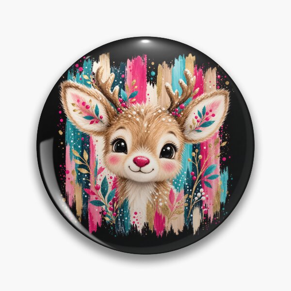Item preview, Painted Christmas Reindeer designed and sold by bonnieleigh6902.