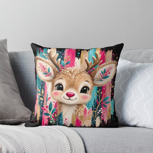 Item preview, Painted Christmas Reindeer designed and sold by bonnieleigh6902.