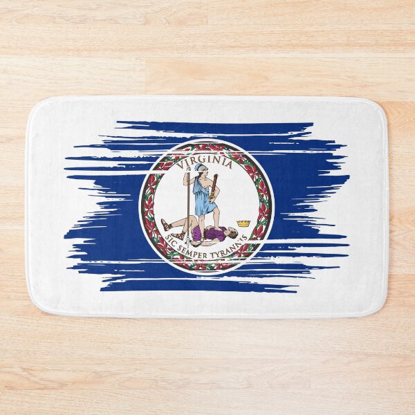 Item preview, Virginia Distressed Flag Veteran Gift Military Pride VA designed and sold by shitpostee.