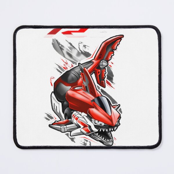 Item preview, Yamaha YZF R Rapid Red Sport Motorcycle Illustration designed and sold by SirErnest.