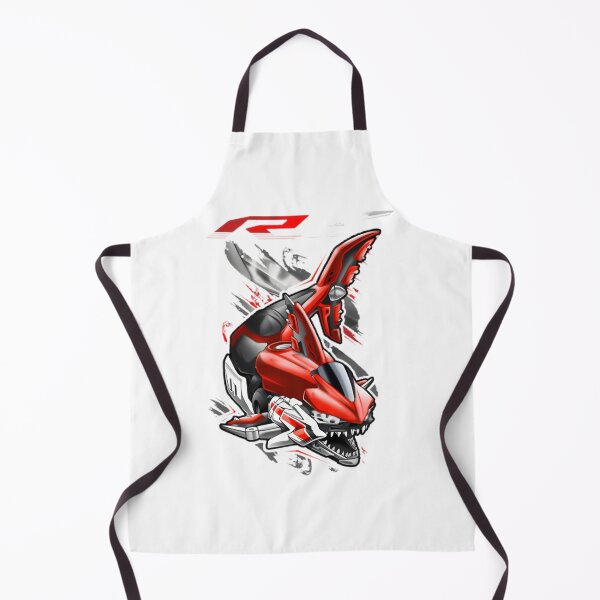 Item preview, Yamaha YZF R Rapid Red Sport Motorcycle Illustration designed and sold by SirErnest.