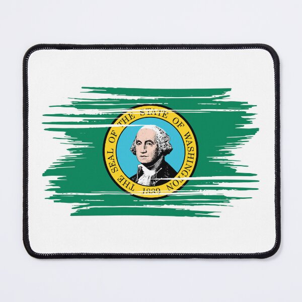 Item preview, Washington Distressed Flag Veteran Gift Military Pride WA designed and sold by shitpostee.