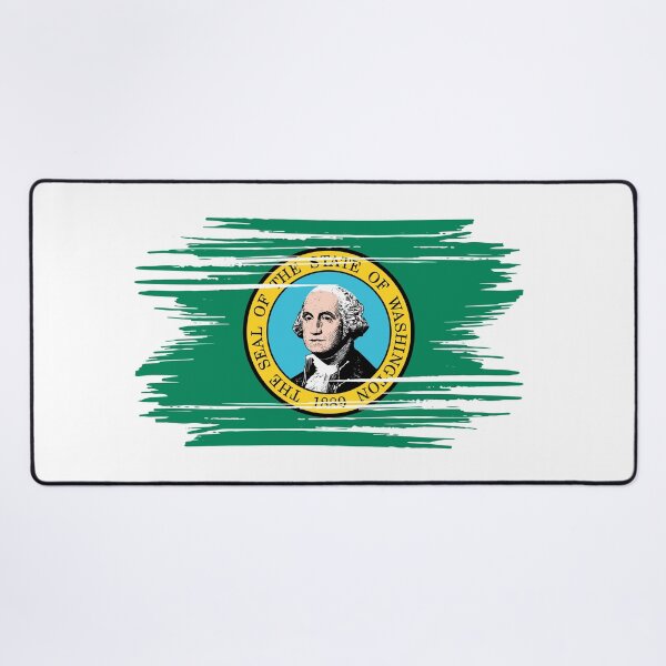 Item preview, Washington Distressed Flag Veteran Gift Military Pride WA designed and sold by shitpostee.