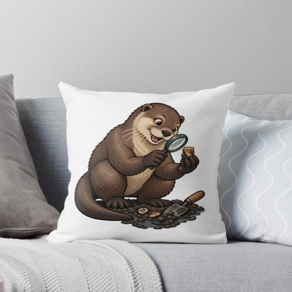 Item preview, Mudlarking Otter Finds River Treasure designed and sold by Philippa Shop.