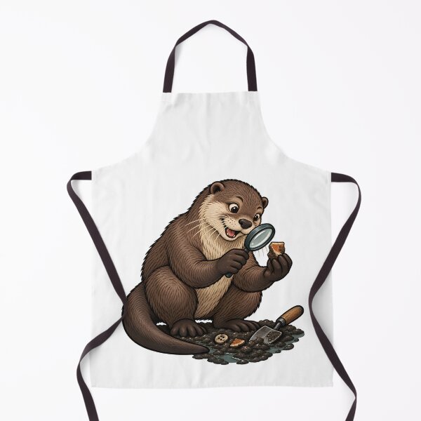 Item preview, Mudlarking Otter Finds River Treasure designed and sold by Philippa Shop.