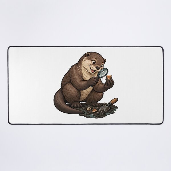 Item preview, Mudlarking Otter Finds River Treasure designed and sold by Philippa Shop.