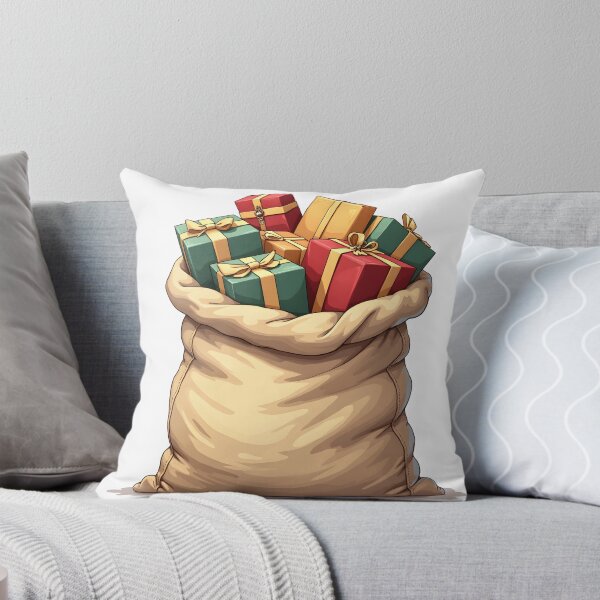 Item preview, Whimsical Christmas Post Office – Christmas Gift Mail Sack designed and sold by ArtemisEutopia.